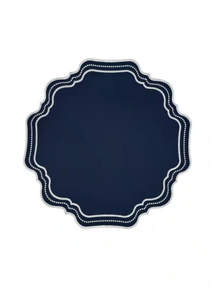 Americano Karina Redondo Dupla Face Azul Marinho