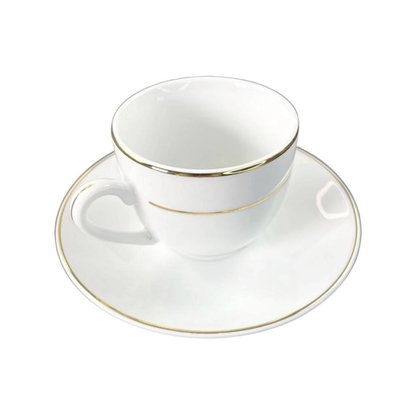 Aparelho de Jantar Majesty Gold em Porcelana 42 Pcs