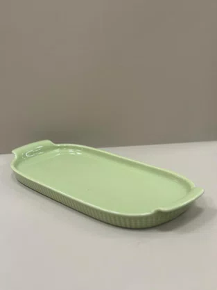 Bandeja Assar e Servir  G Verde Chá