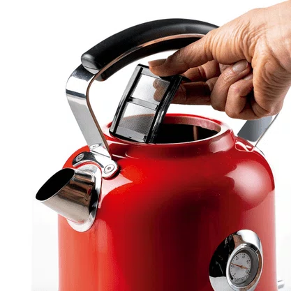 Chaleira Elétrica Ariete Moderna Vermelha 1,7L 220V 1850W
