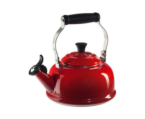 Chaleira Tradicional C/Apito Vermelho 1,6L