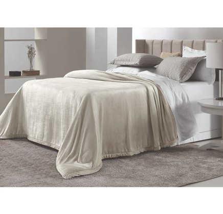 Cobertor Queen Trussardi  Aveludado Piemontesi Moonbean