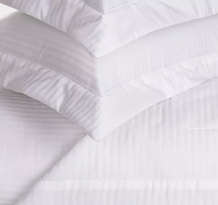 Colcha com Porta Travesseiros Queen 100% Algodão Fratelli Branco