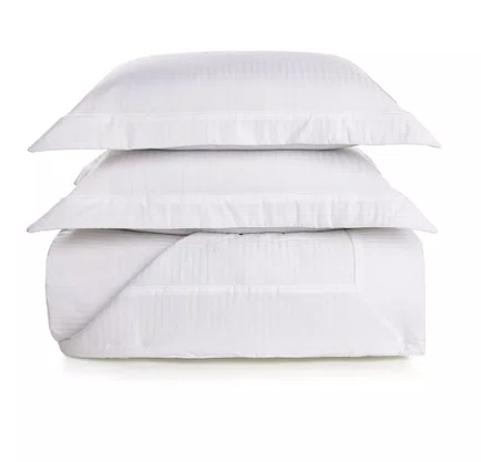 Colcha com Porta Travesseiros Queen 100% Algodão Fratelli Branco