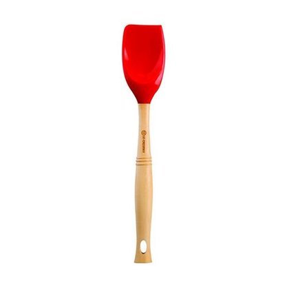Colher Grande De Silicone Craft Vermelho