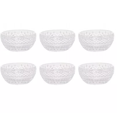 Conjunto 6 Bowls de Cristal Lys 11cm x 5cm - Wolff