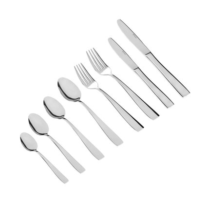 Faqueiro 101 Peças Aço Inox Pisa Wolff S/Estojo