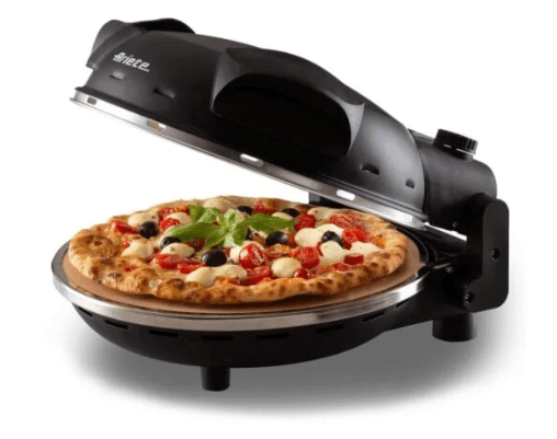 Forno de Pizza Elétrico Ariete C/ Pedra Refratária Preto 1200W 220V