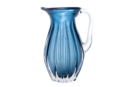 Jarra De Vidro Italy Azul