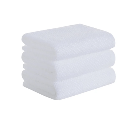 Jg 3 Pçs Quadriculado Branca