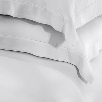 Jogo de Cama Bambu Lino Queen 400 Fios Branco