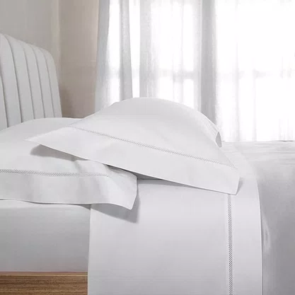 Jg de Cama S.King Preston C/Renda Branca