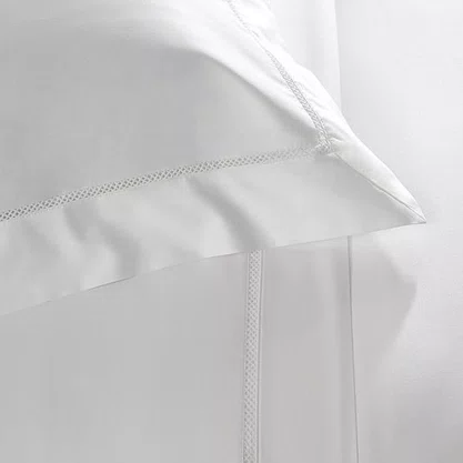 Jg de Cama S.King Preston C/Renda Branca