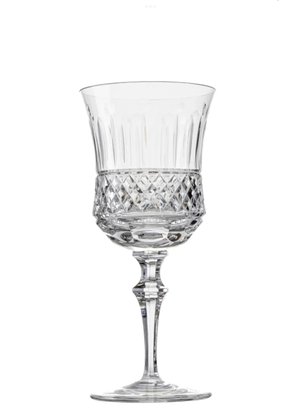 Jogo 06 Taças Água Cristal Mozart Lapidado 69