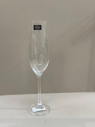 Jogo C/ 6 Taças de Champanhe de Cristal 260ML