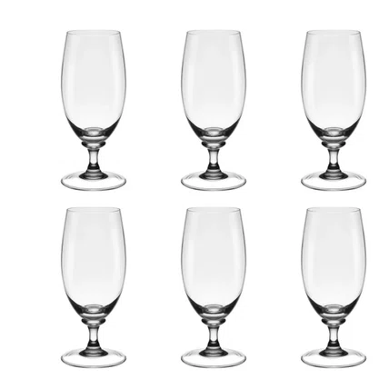 Jogo de 6 Taças Cristal P/Cerveja 300 ml