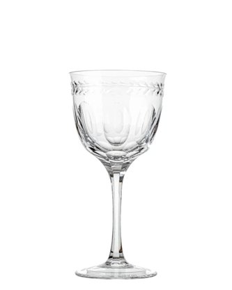 Jogo 6 Taças P/Vinho Tinto Cristal Lapidado Mozart