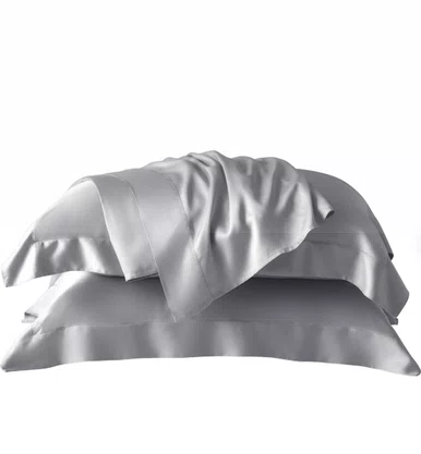 Jogo De Cama 400 Fios Bambu  Kacyumara Prata