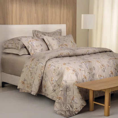 Jogo de cama Queen 200 fios Cetim Aloro