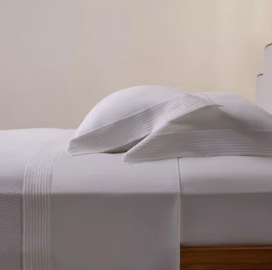 Jogo de Cama Queen 400 Fios Buddemeyer Luxus Lustra Branco