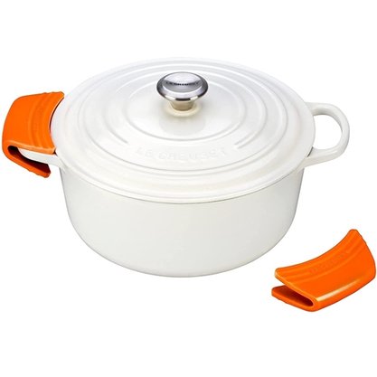 Kit 2 Pegadores de Silicone Laranja