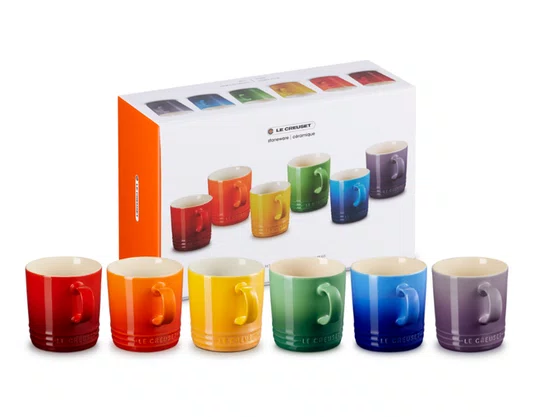 Kit 6 Canecas 350Ml London Collection