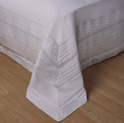 Kit Colcha King Buddemeyer Luxus Prestigé Branco