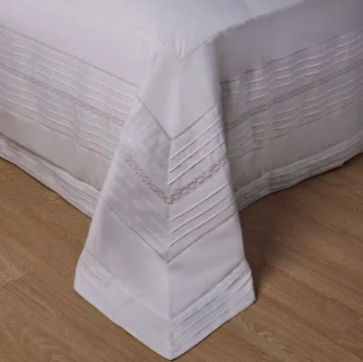 Kit Colcha Queen Buddemeyer Luxus Prestigé Branco