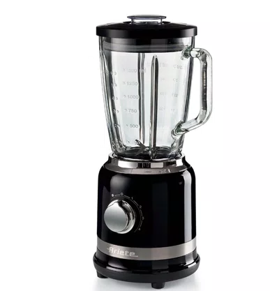 Liquidificador Ariete Moderna Preto C/Copo de Vidro 1,5L 1000W 220V