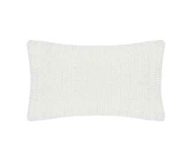 Mini Baguete de Trico Snow 50X35 Branco
