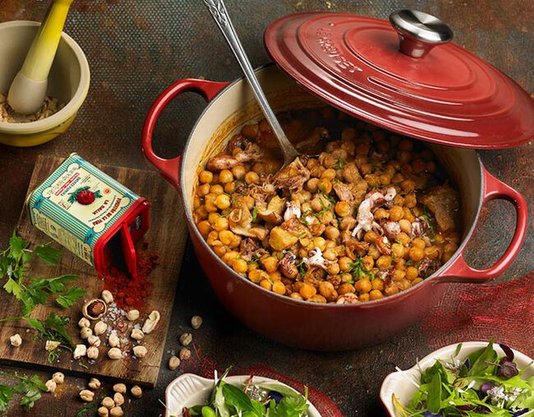 Panela Redonda 20Cm Vermelha Le Creuset