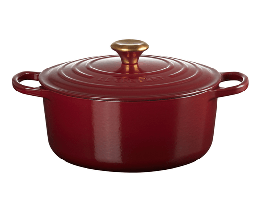 Panela Redonda 26Cm Rhone Peg Dourado