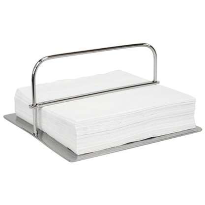 Porta Guardanapo Patti Inox Pequeno