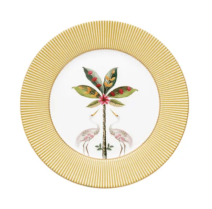 Prato de Sobremesa Amarelo La Majorelle