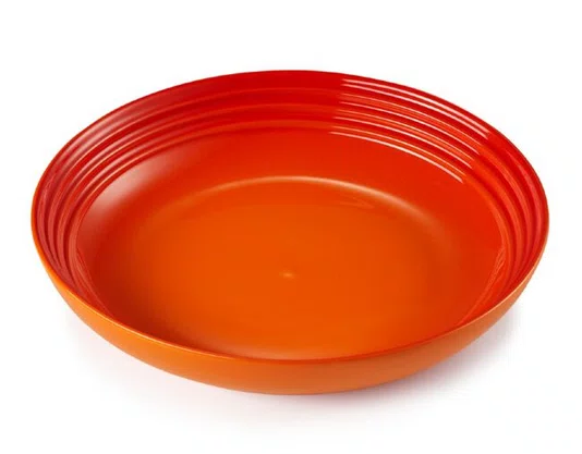 Prato Fundo 22Cm Laranja