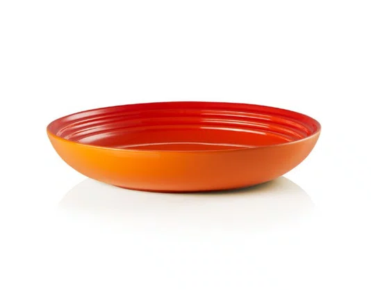 Prato Fundo 22Cm Laranja