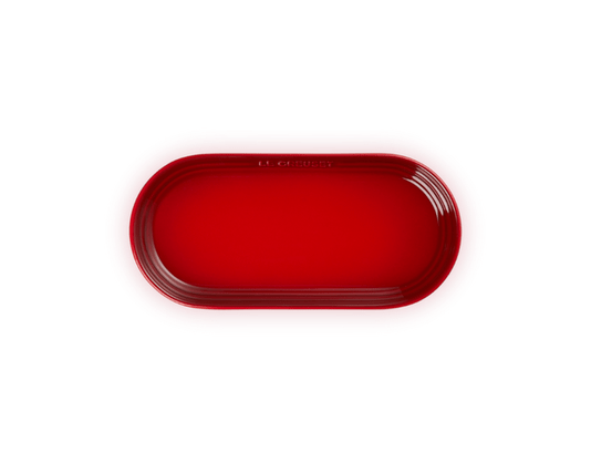 Prato Oblong 25Cm Vermelho Le Creuset