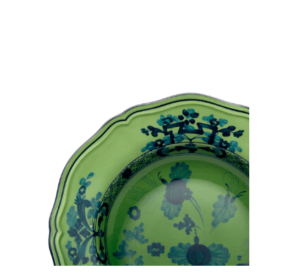 Prato Raso Oriente Italiano Malachite - Richard Ginori
