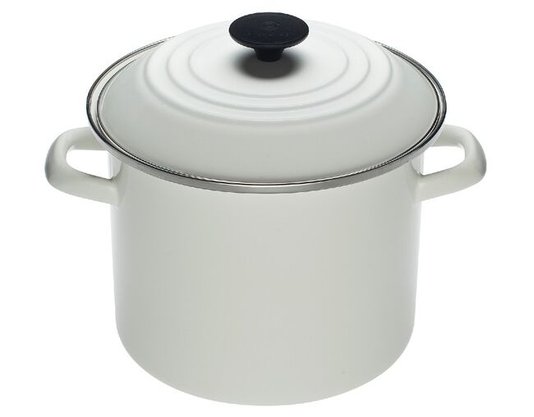 Stock Pot 22Cm White