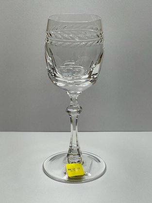 Jogo 06 Taças Licor Cristal Lapidado Mozart