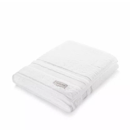 Toalha de Rosto Trussardi 100% Algodão Lorenzi Branco