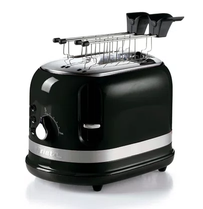 Torradeira Elétrica Ariete Moderna Preta 750W 220V
