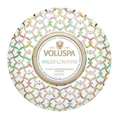 Vela Voluspa Wildflowers Lata 3 Pavios