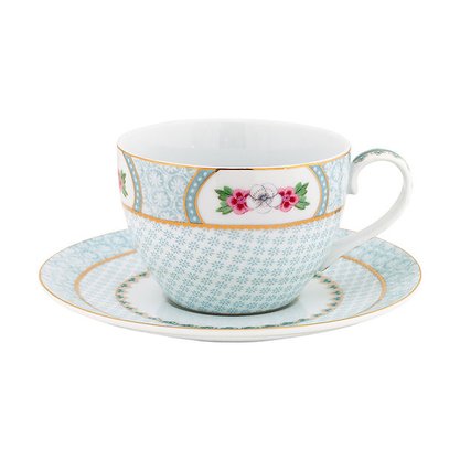 Xícara de Chá Branco - Blushing Birds Pip Studio