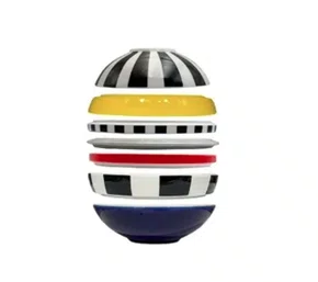 Ap de jantar 7P Mondrian em new bone china P18xL18xA18,5cm