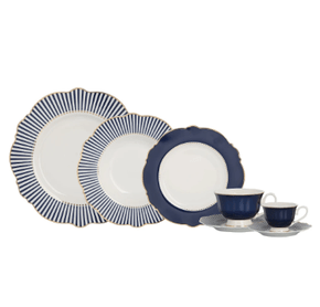 Ap. Jantar Royal New Bone Chine 42Pçs