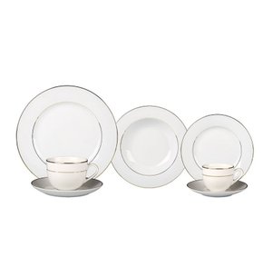 Aparelho de Jantar Majesty Gold em Porcelana 42 Pcs