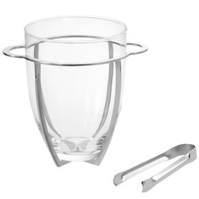 Balde Del Garda Inox P/ Gelo C/ Pinca Riva