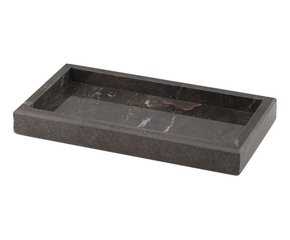 Bandeja De Marmore Marrom