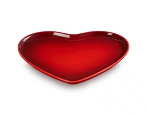 Bandeja de Servir Coração Sphere 32CM Vermelho